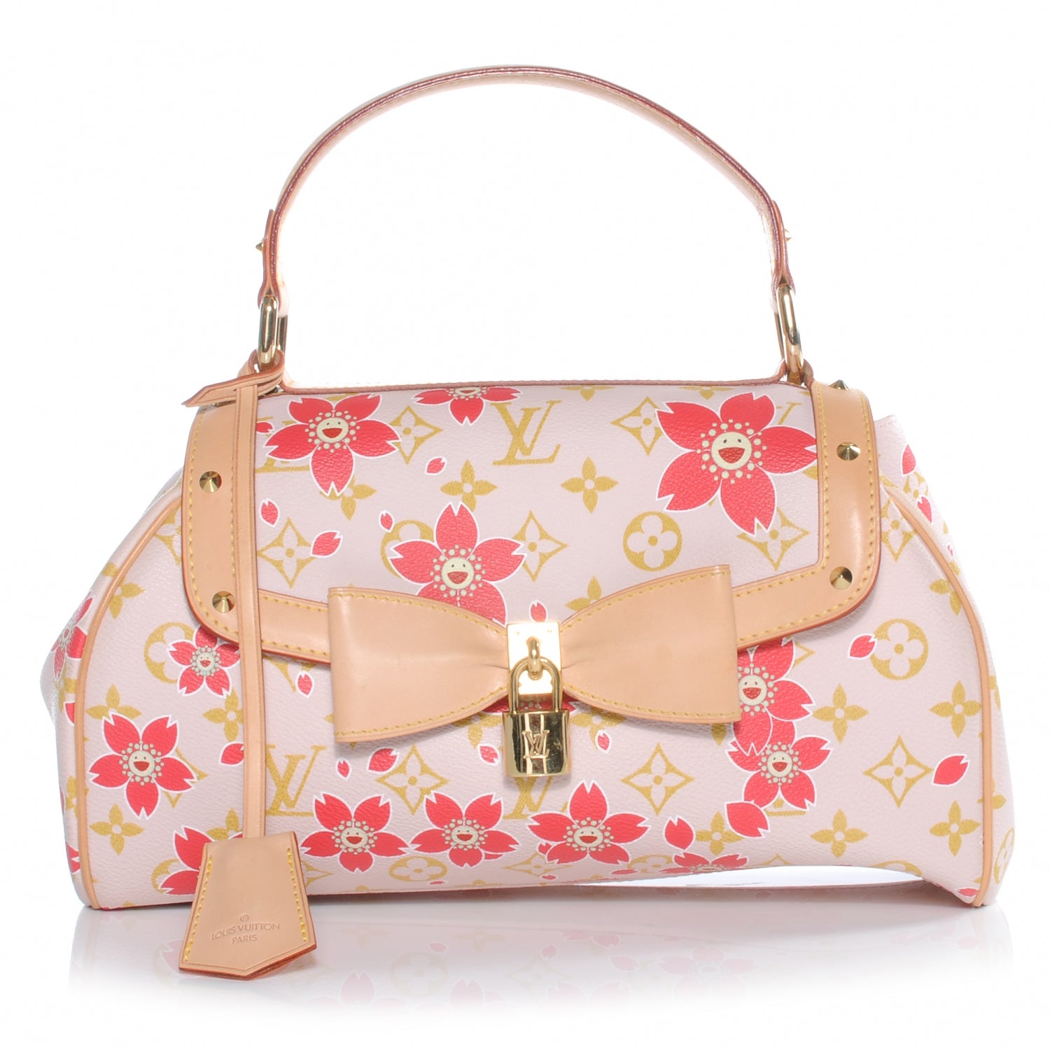 Louis Vuitton Cherry Blossom Sac Retro Bag Red 1 of 7
