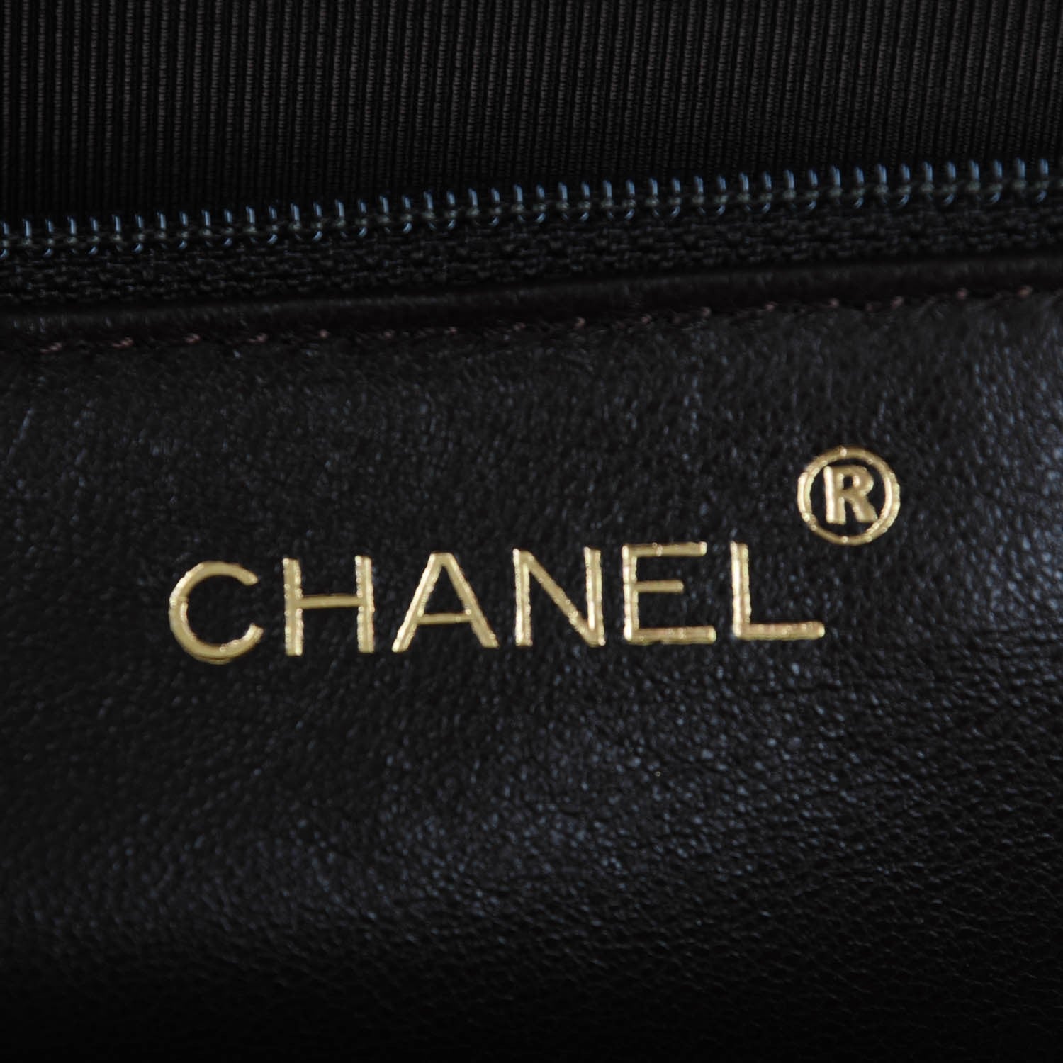 Chanel Jersey Chevron Quilted Camera Case Brown 8 of 8