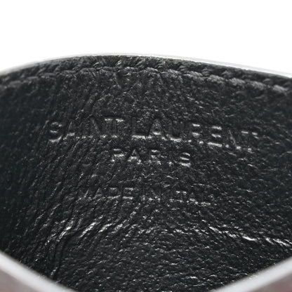 Saint Laurent Calfskin Card Case Black 6 of 7