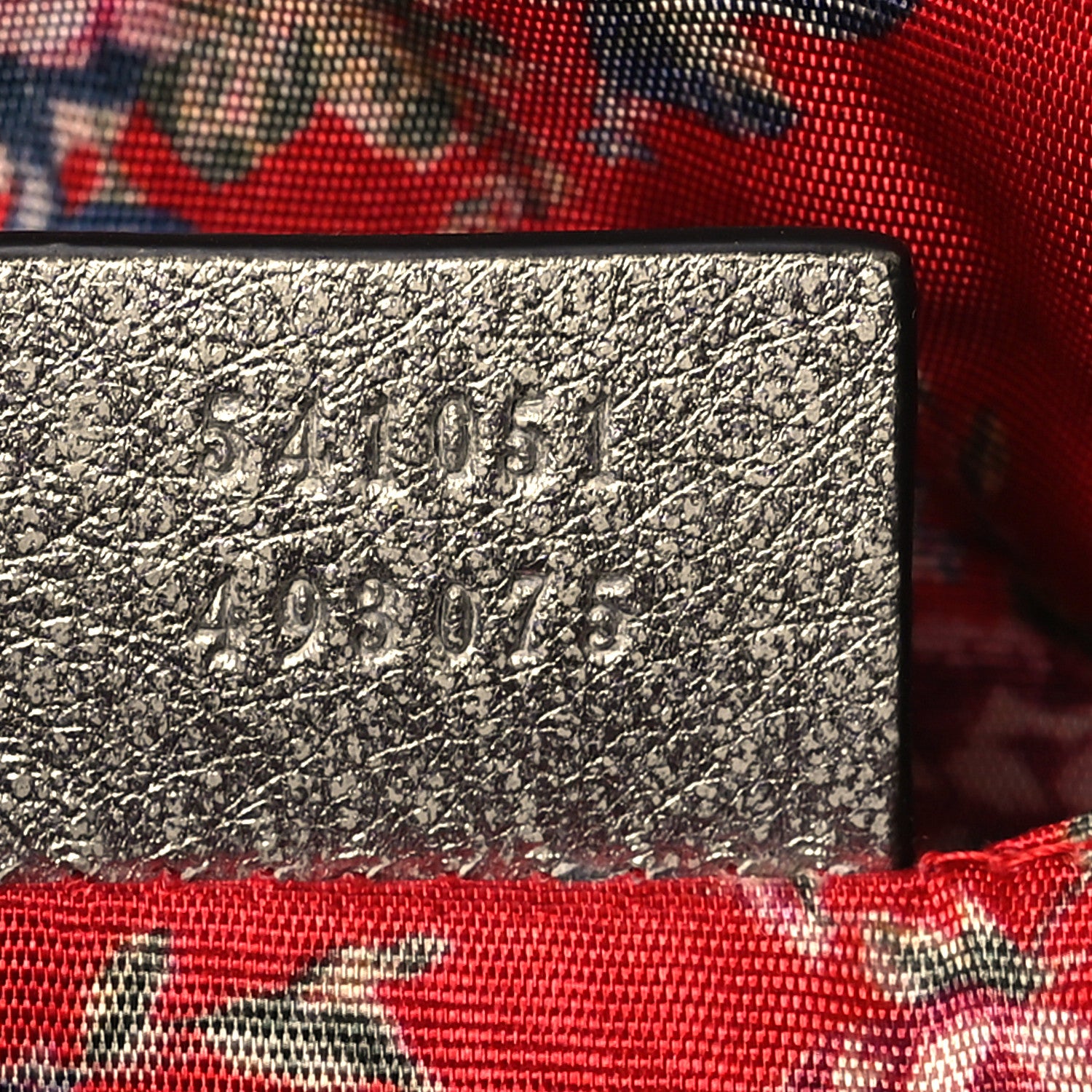 Gucci Laminated Nappa Web Trapuntata Small GG Shoulder Bag Argento 7 of 10