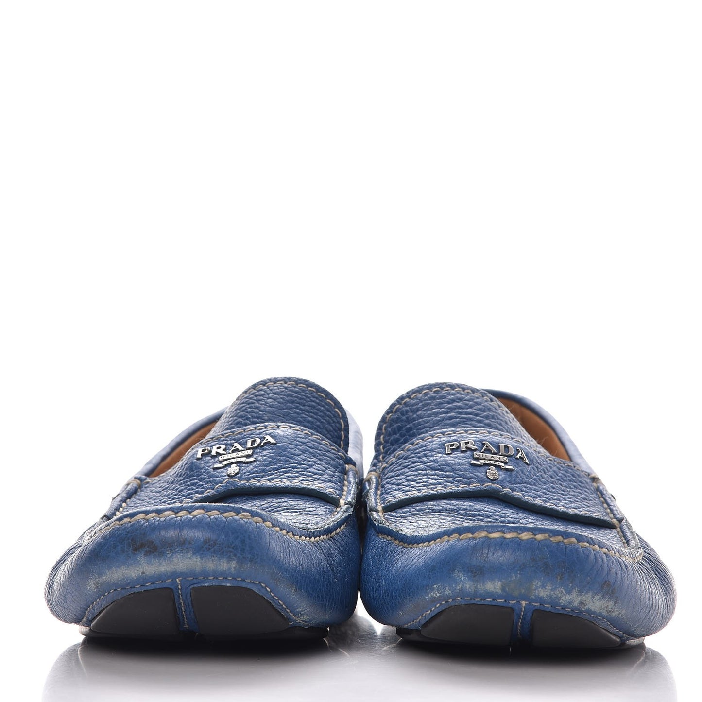 Vitello Daino Loafers 8 Cobalto