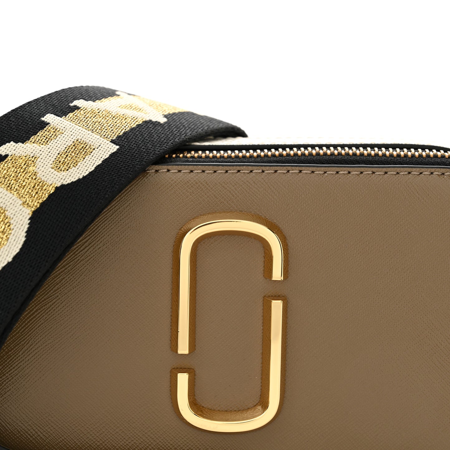 Saffiano Small Snapshot Camera Bag French Grey