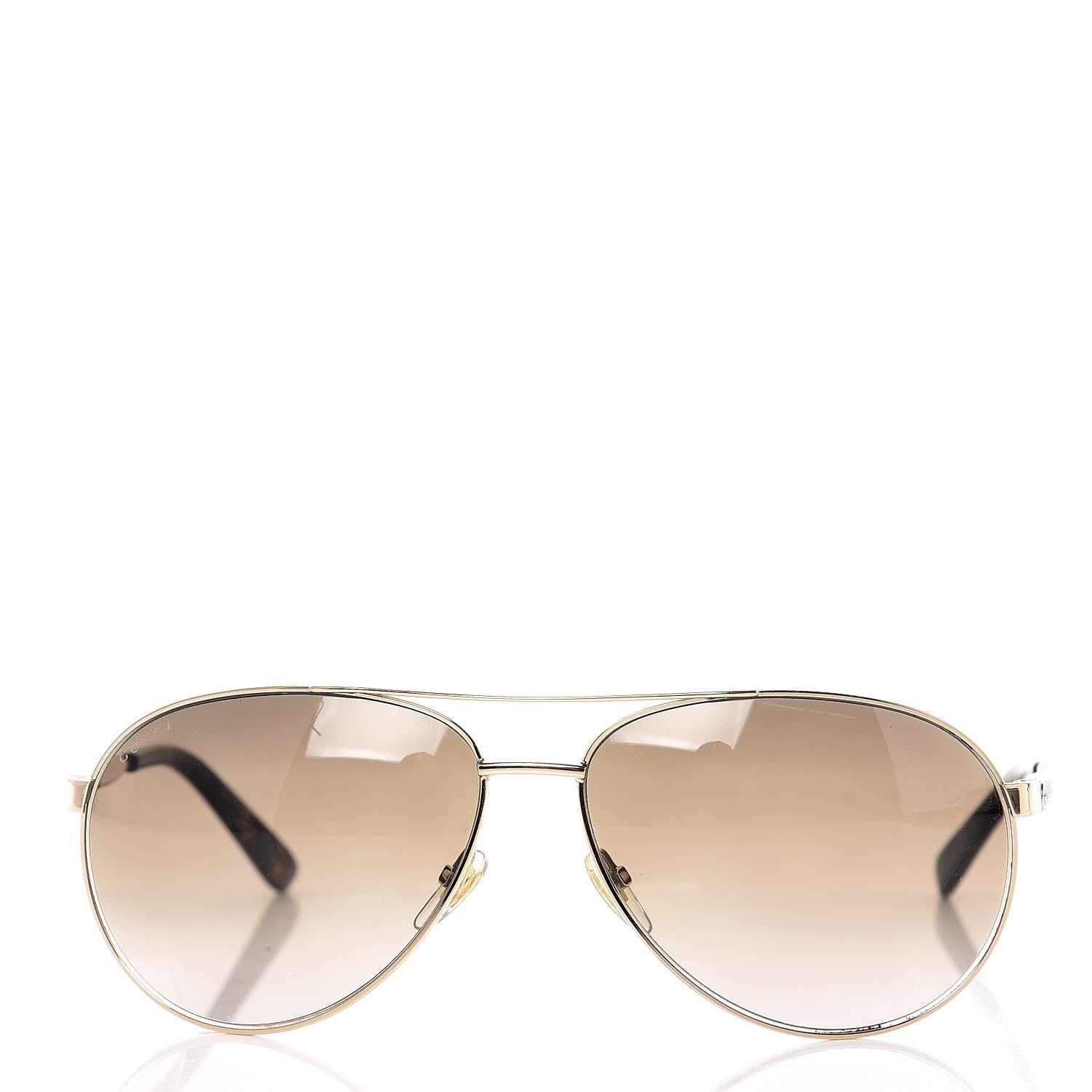 Gucci Aviator Sunglasses GG 2226/S Gold 2 of 8