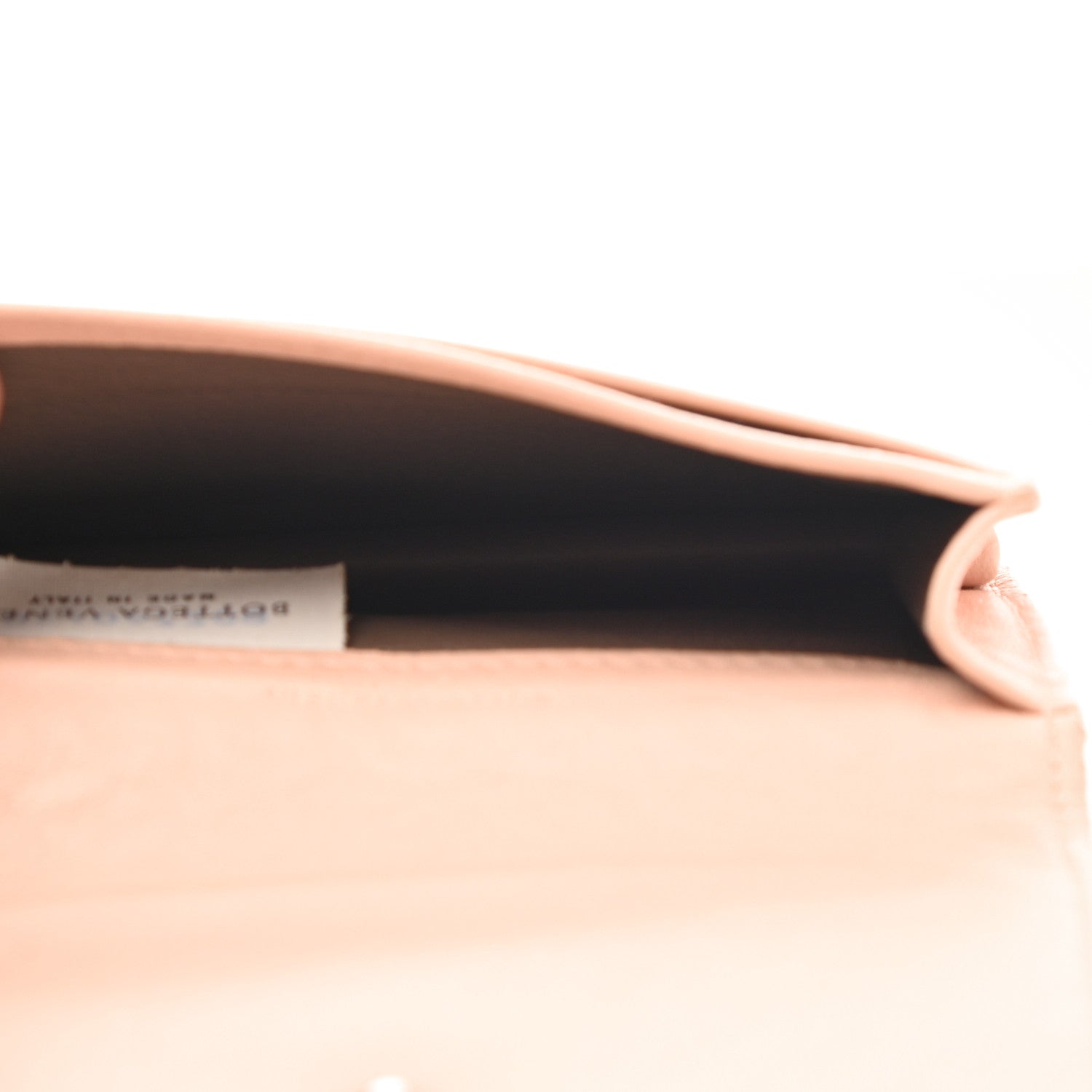 Bottega Veneta Nappa Intrecciato Card Holder Flamingo 5 of 8