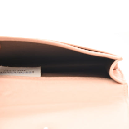 Bottega Veneta Nappa Intrecciato Card Holder Flamingo 5 of 8