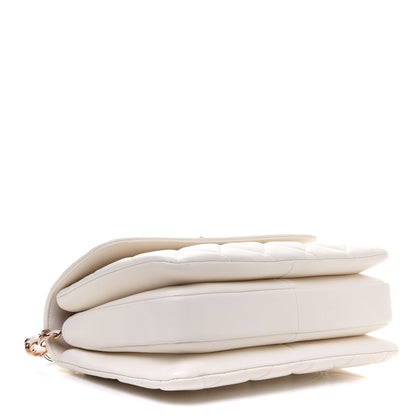 Chanel Lambskin Quilted Small Trendy CC Dual Handle Flap Bag White 2 of 13