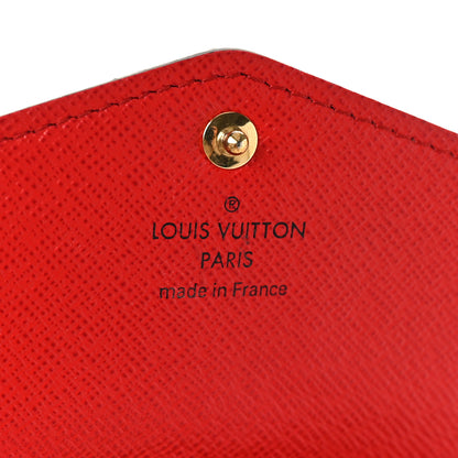 Louis Vuitton Monogram Sarah Wallet NM Coquelicot 7 of 13
