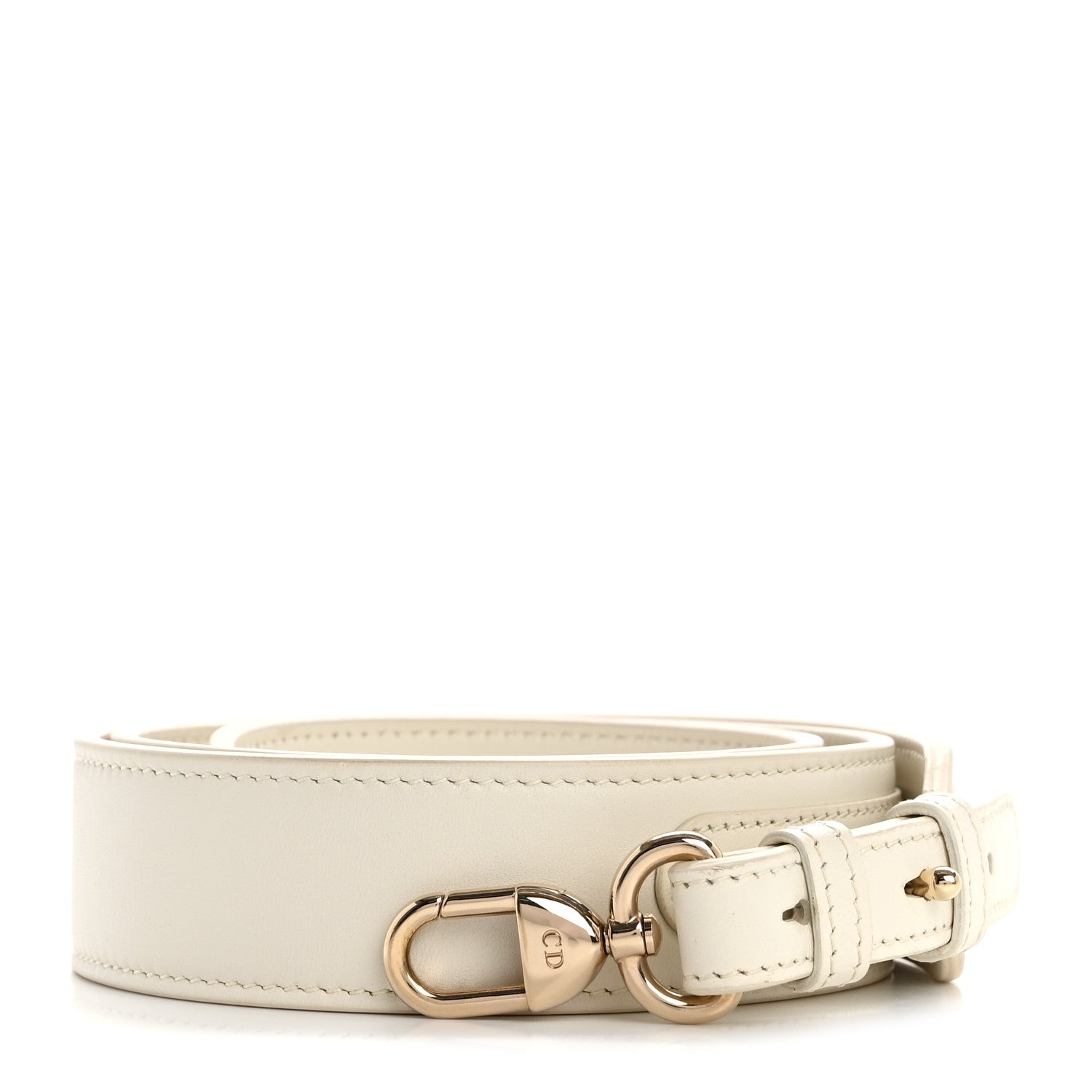 Christian Dior Lambskin Lady Dior Shoulder Strap Latte 1 of 5