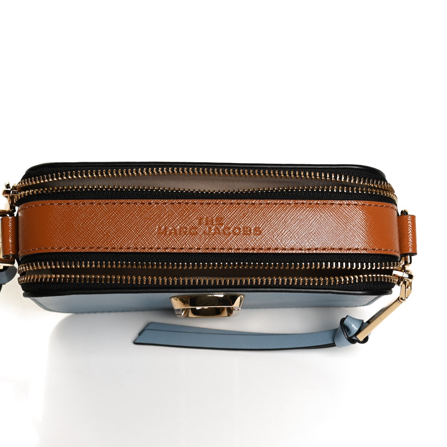 Marc Jacobs Saffiano Small Snapshot Camera Bag Skyline Blue 5 of 12