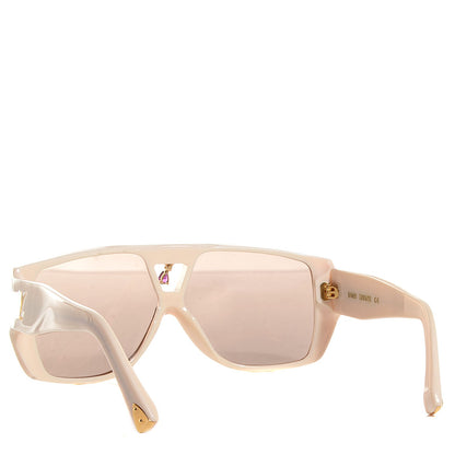 Louis Vuitton Acetate Amethyst Bindi Sunglasses Ivory 2 of 5