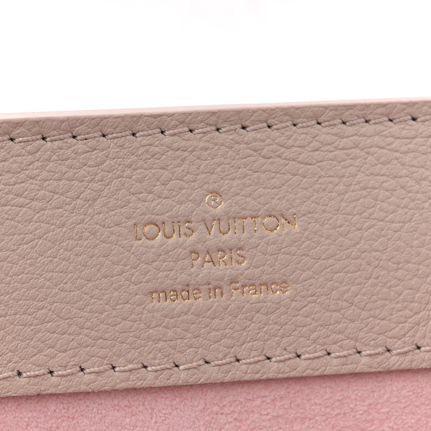 Louis Vuitton Soft Calfskin Mini Lockme Ever Greige 6 of 10