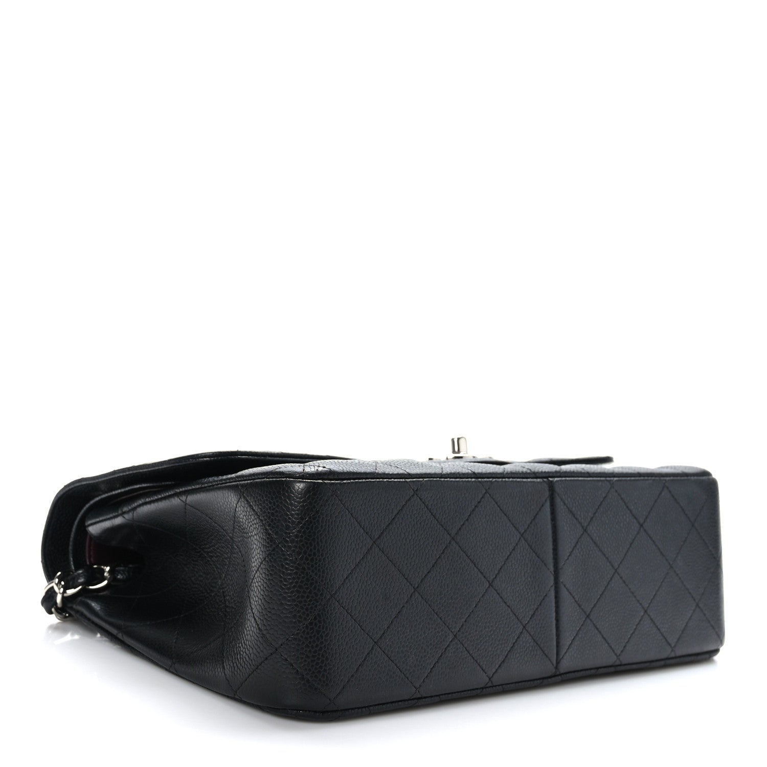 Chanel Caviar Quilted Jumbo Double Flap Black 4 of 10