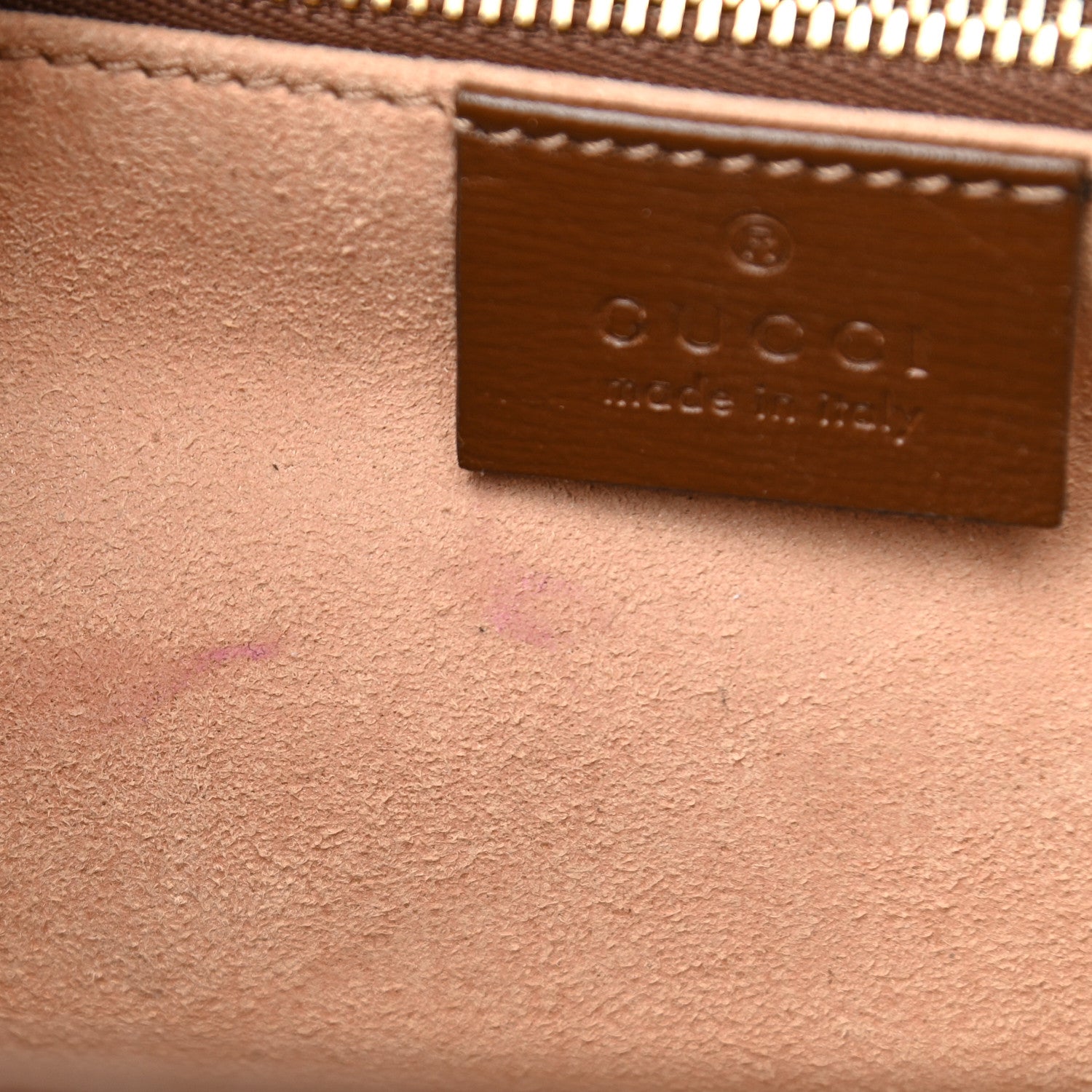 Gucci GG Supreme Monogram Horsebit 1955 Shoulder Bag Beige Brown Sugar 11 of 11