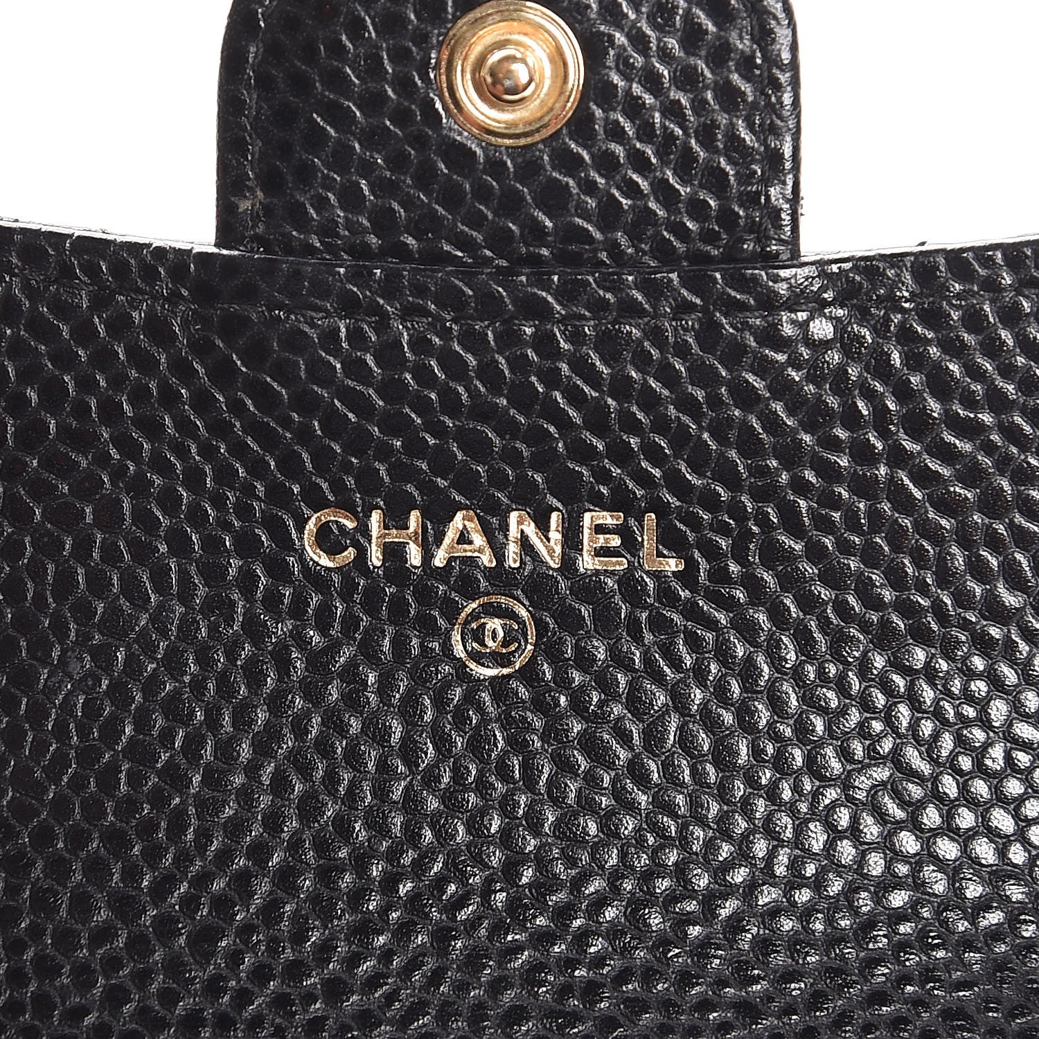 Chanel Caviar Quilted Flap Card Holder Black 6 of 8