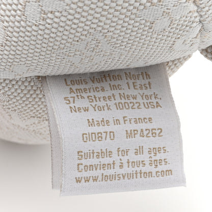 Louis Vuitton Monogram Jacquard Louis Teddy Bear Beige Yellow 5 of 5