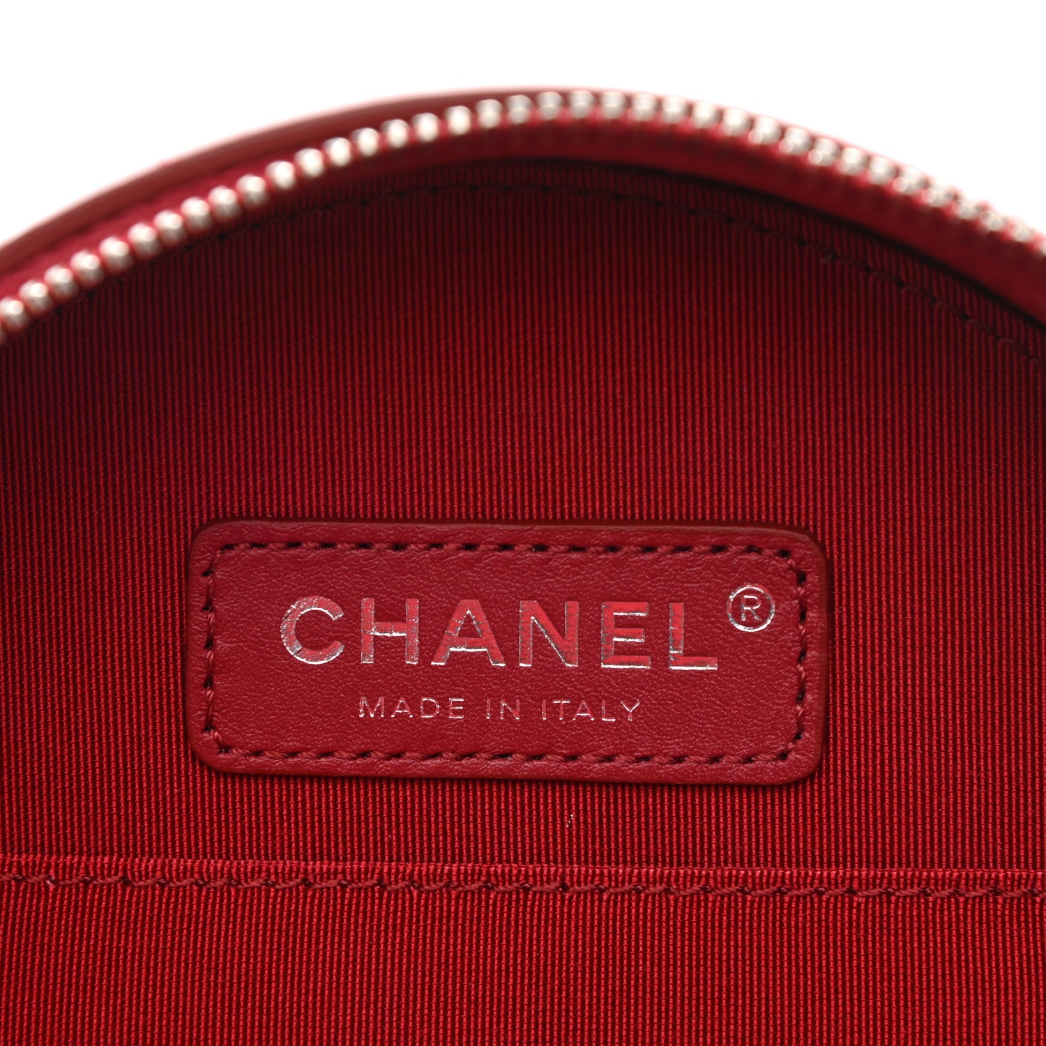 Chanel Patent Round As Earth Evening Bag Red 11 of 21
