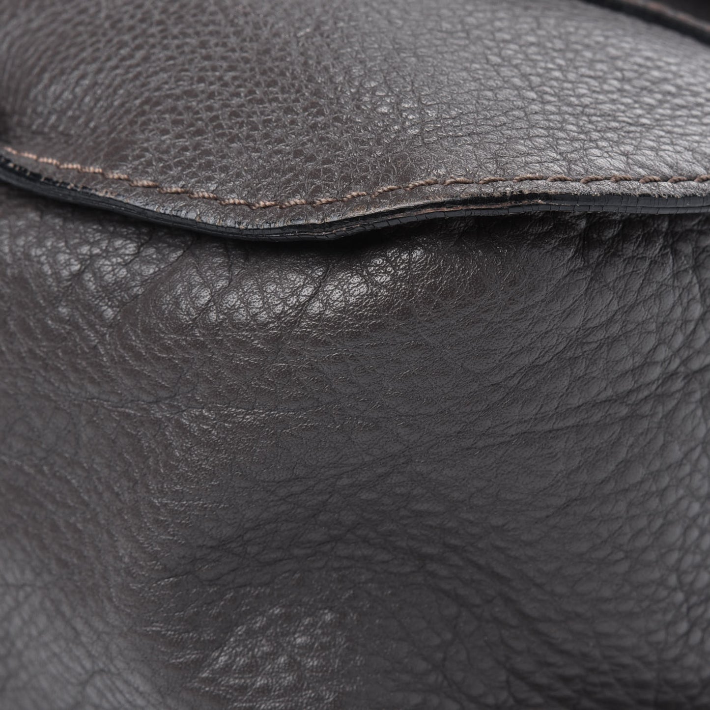 Calfskin Medium Marcie Satchel Ash