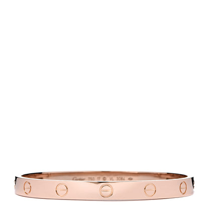 Cartier 18K Pink Gold LOVE Bracelet 17 1 of 4