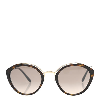 Prada Acetate Round Sunglasses SPR 18U Tortoise 2 of 8