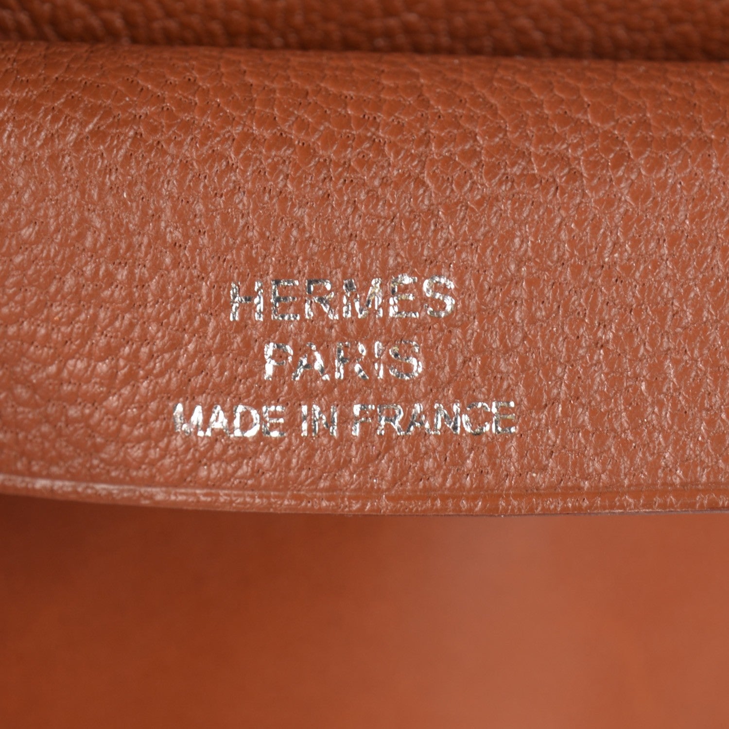 Hermes Natural Barenia Clochette Key Holder Necklace Fauve 4 of 5
