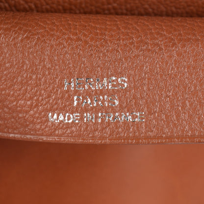 Hermes Natural Barenia Clochette Key Holder Necklace Fauve 4 of 5