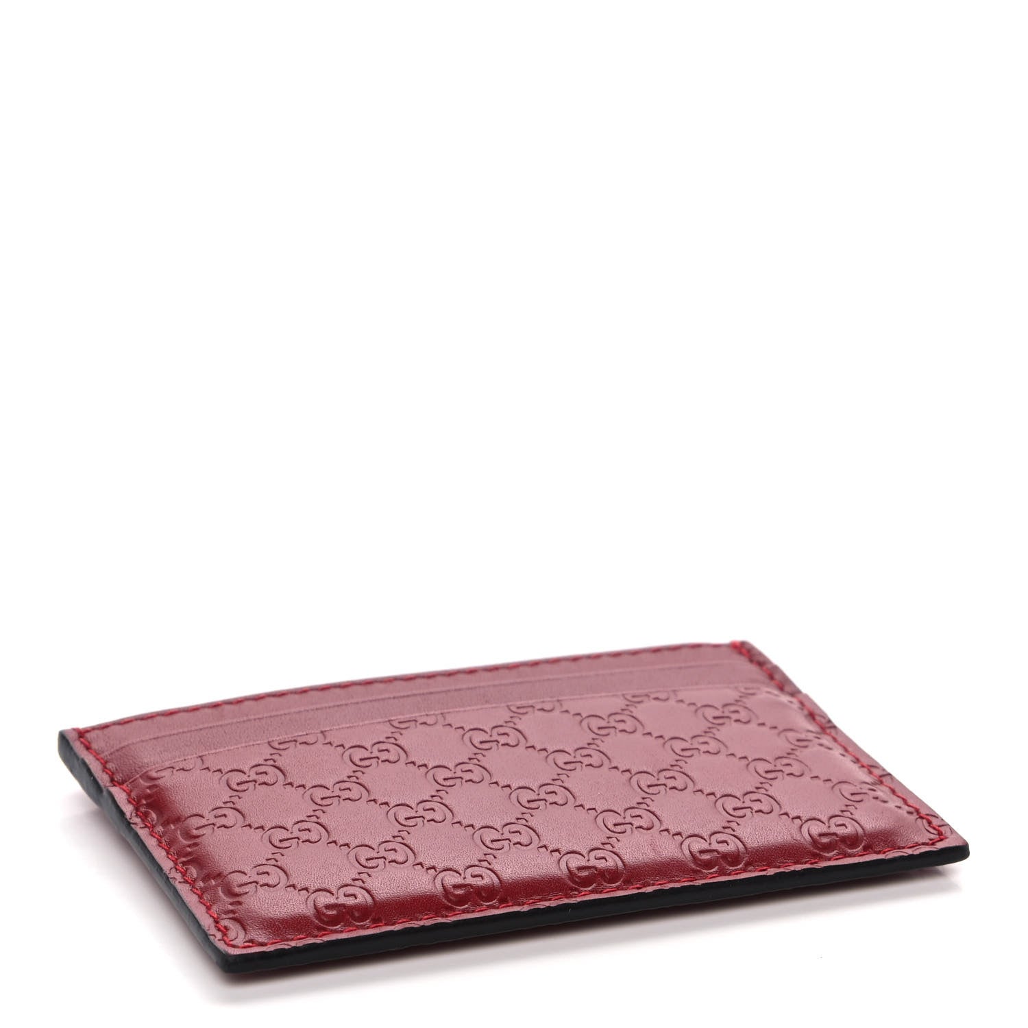 Gucci Microguccissima Card Holder Red 4 of 7