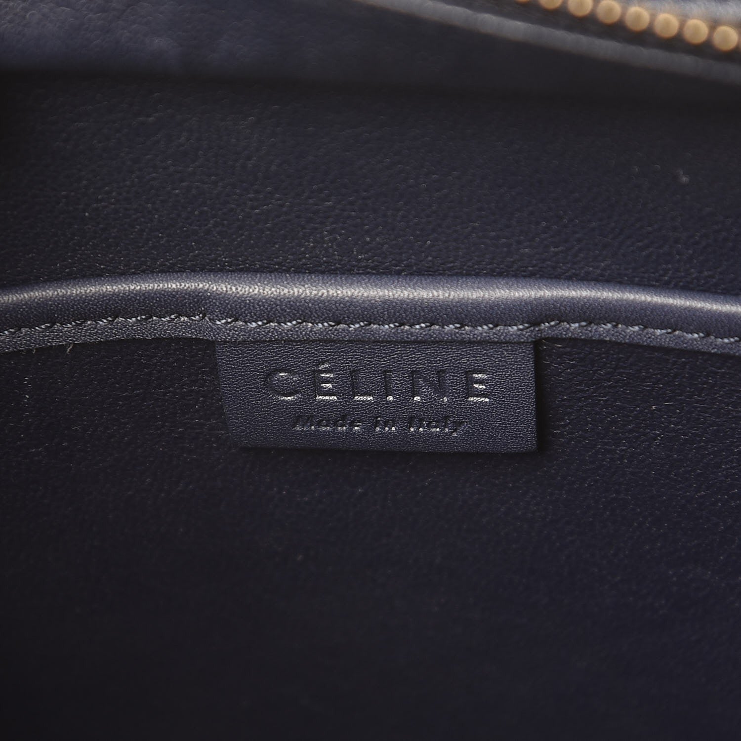 Celine Smooth Calfskin Nano Luggage Ink 6 of 6