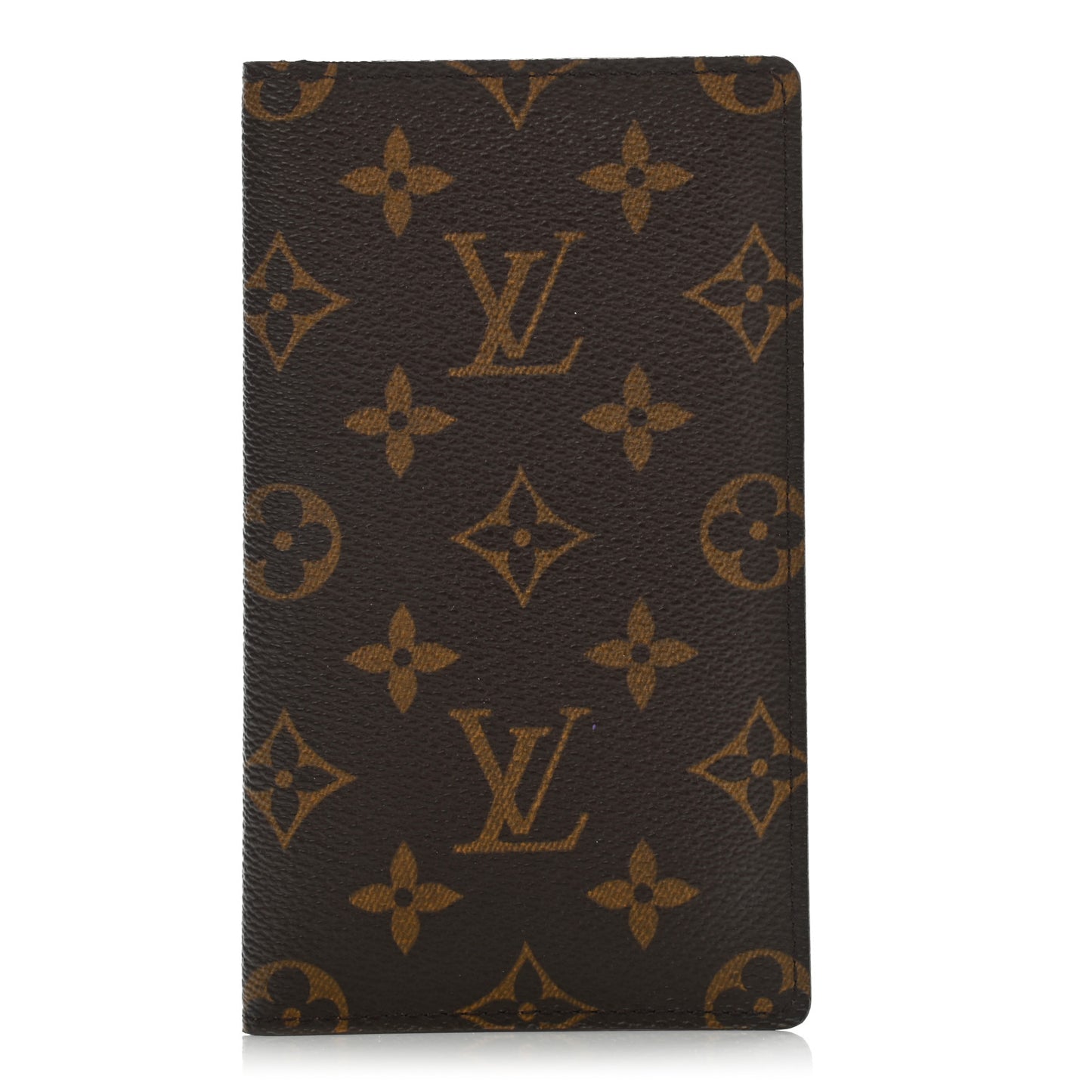 Monogram Checkbook Holder Case Wallet