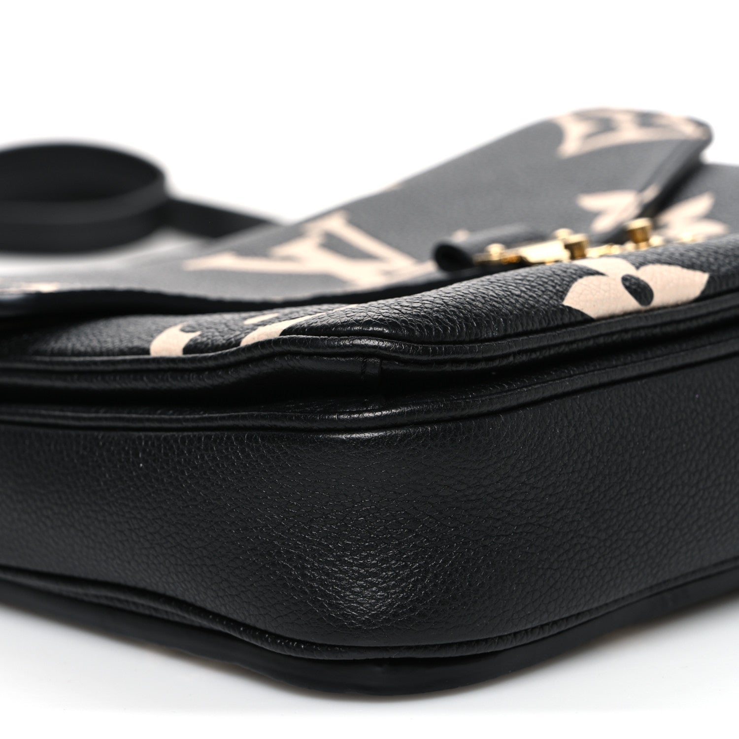 Louis Vuitton Empreinte Monogram Giant Pochette Metis Black Beige 8 of 9