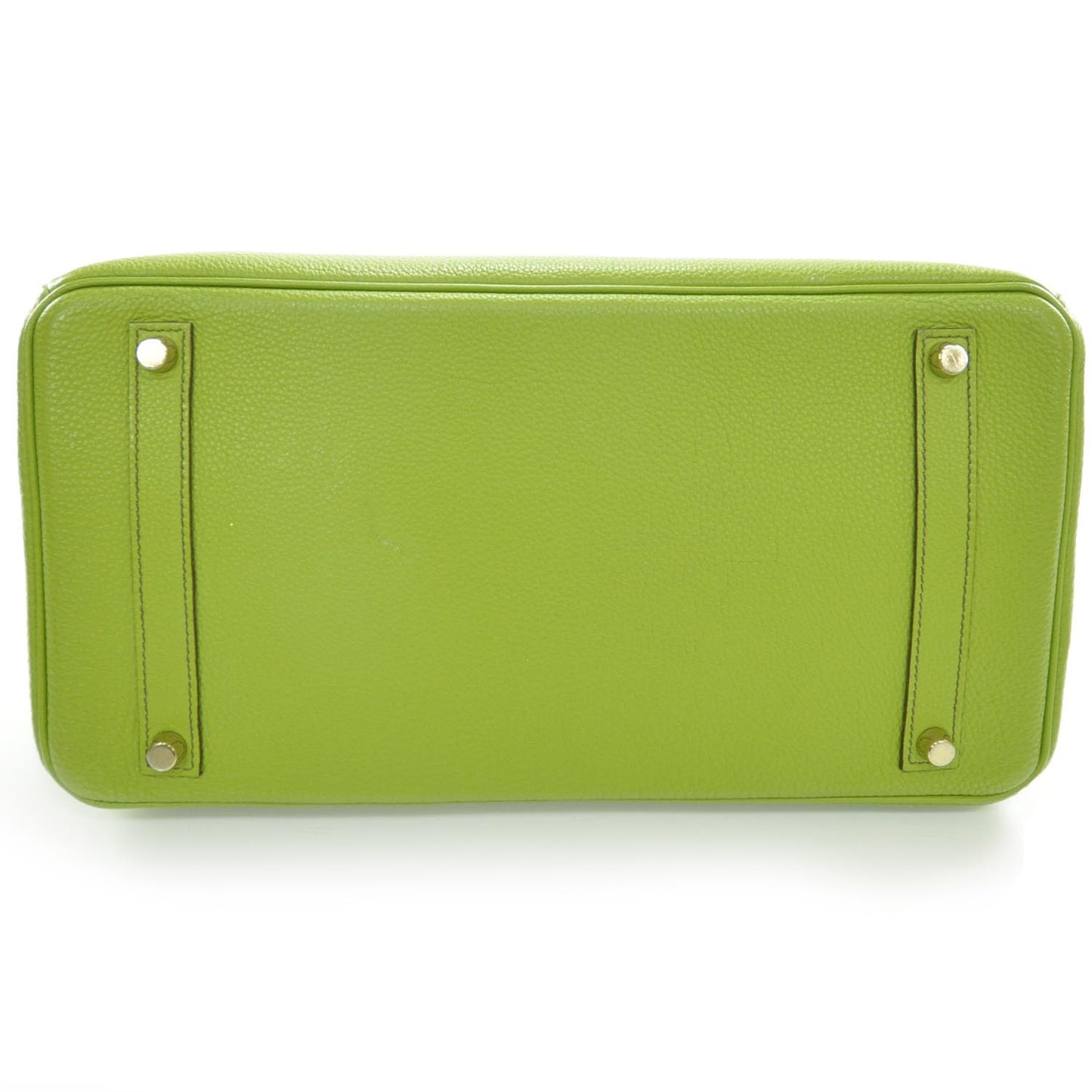 Togo Birkin 35 Vert Anis