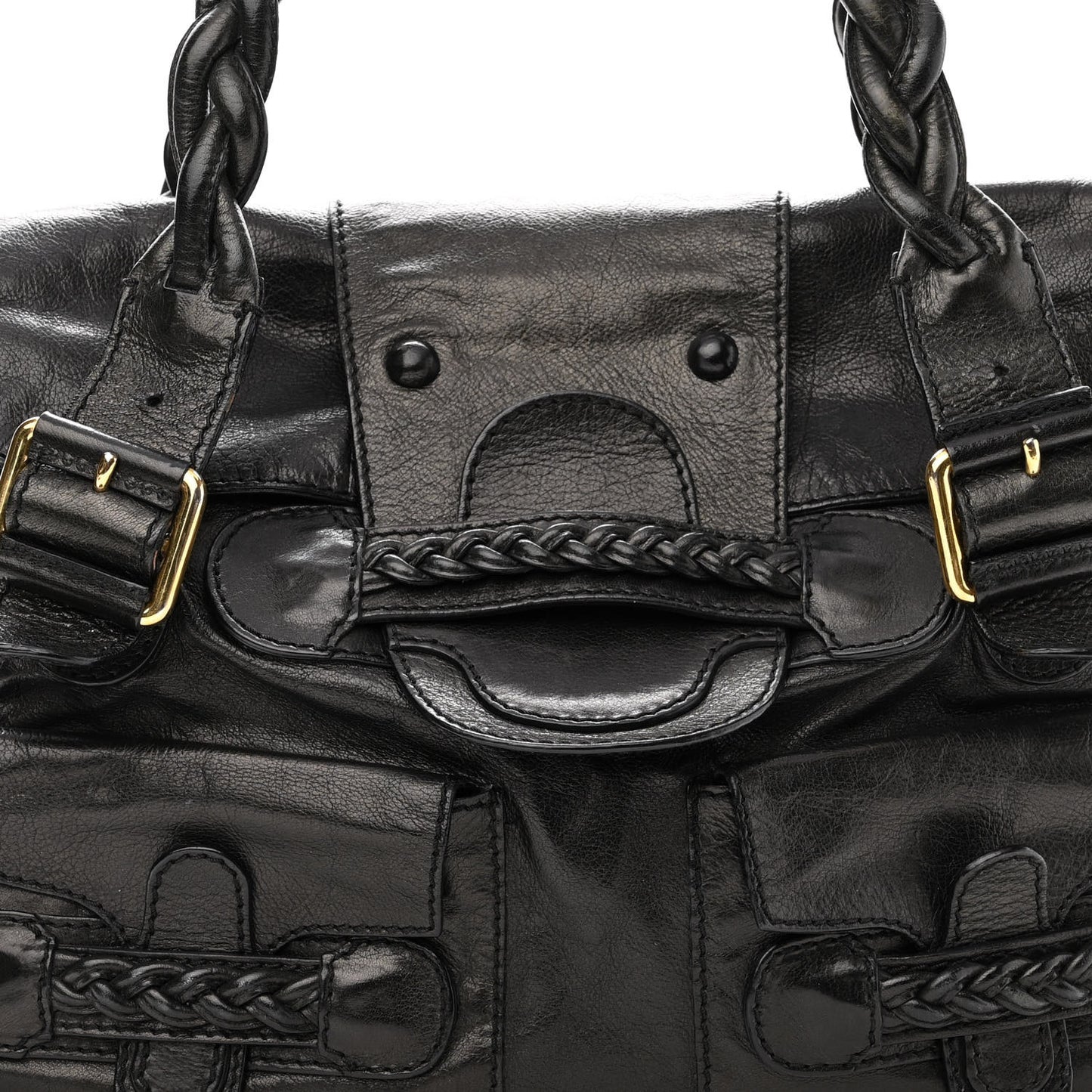 Calfskin Large Histoire Black