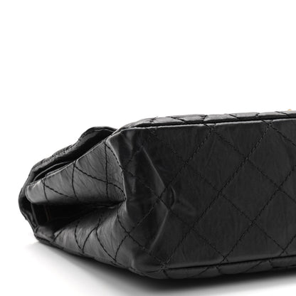 Chanel Aged Calfskin Quilted 2.55 Reissue 226 Flap Black 9 of 11