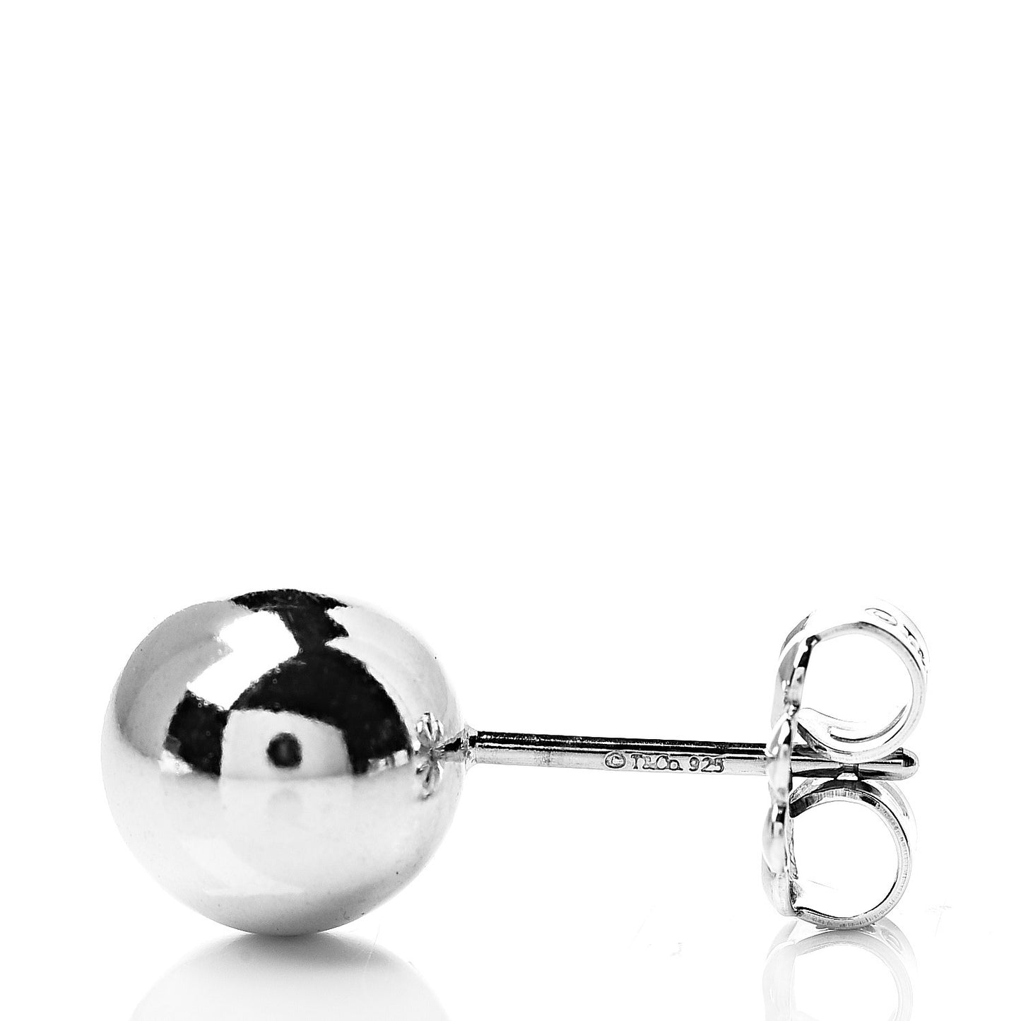 Sterling Silver 8mm HardWear Ball Earrings