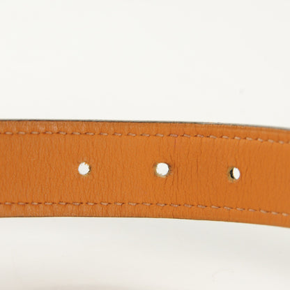 Hermes Hunter Cowhide Etriviere Double Tour Bracelet L Black 8 of 9