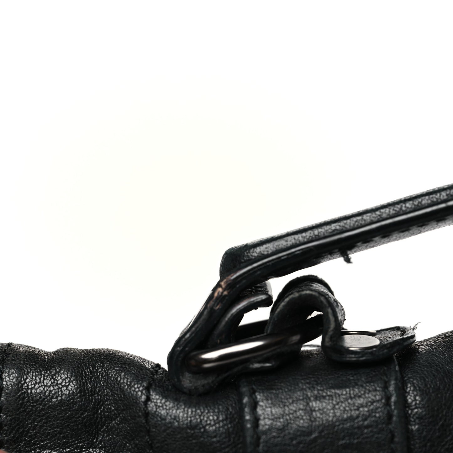 Lambskin Medium PS1 Plus Zip Satchel Black