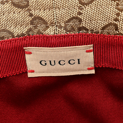 Gucci Monogram Web Bucket Hat L Brown 8 of 8