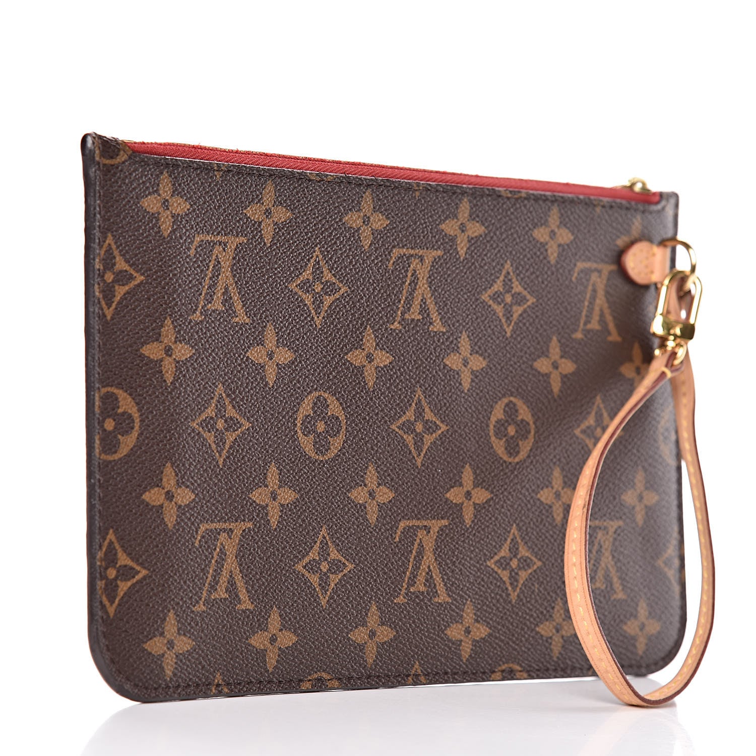 Louis Vuitton Monogram Neverfull MM GM Pochette Cherry 3 of 9