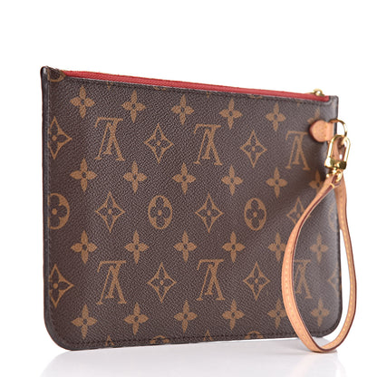 Louis Vuitton Monogram Neverfull MM GM Pochette Cherry 3 of 9