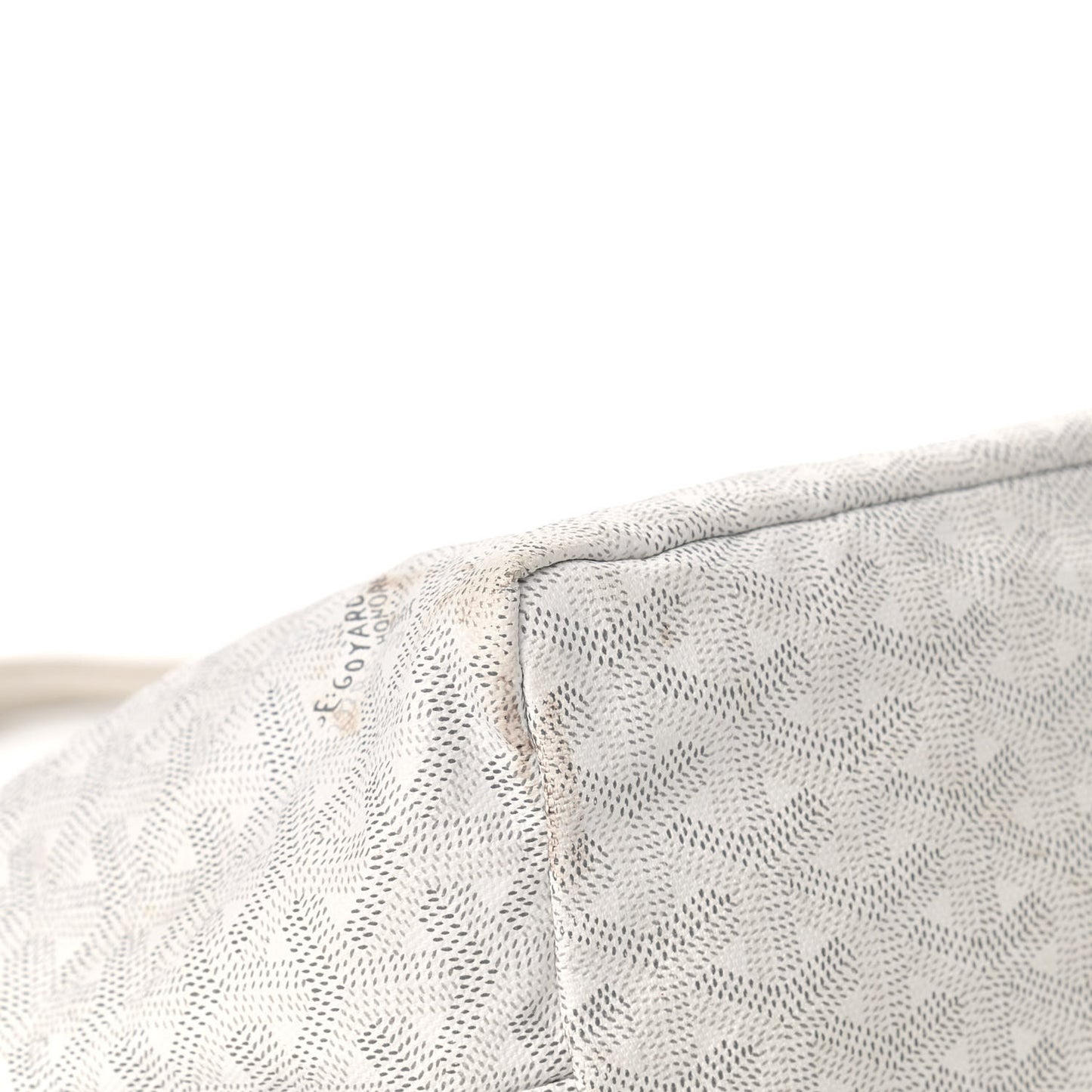 Goyardine Saint Louis PM White