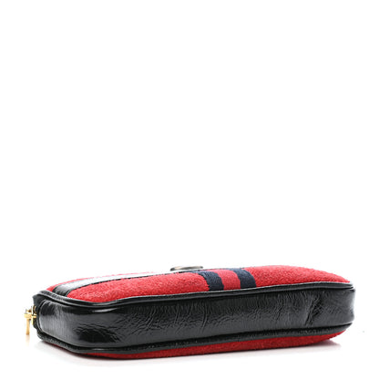 Gucci Suede Patent Ophidia Belted iPhone Case 85 34 Red 3 of 5