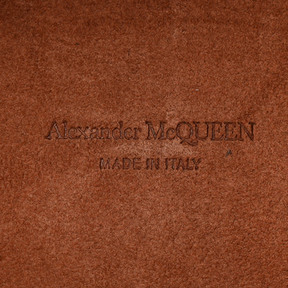 Alexander McQueen Calfskin The Peak Mini Bag Welsh Red 6 of 10