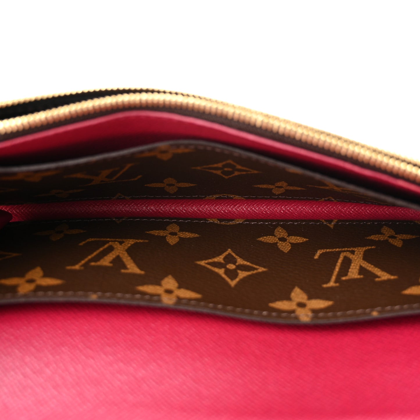 Monogram Emilie Wallet Fuchsia