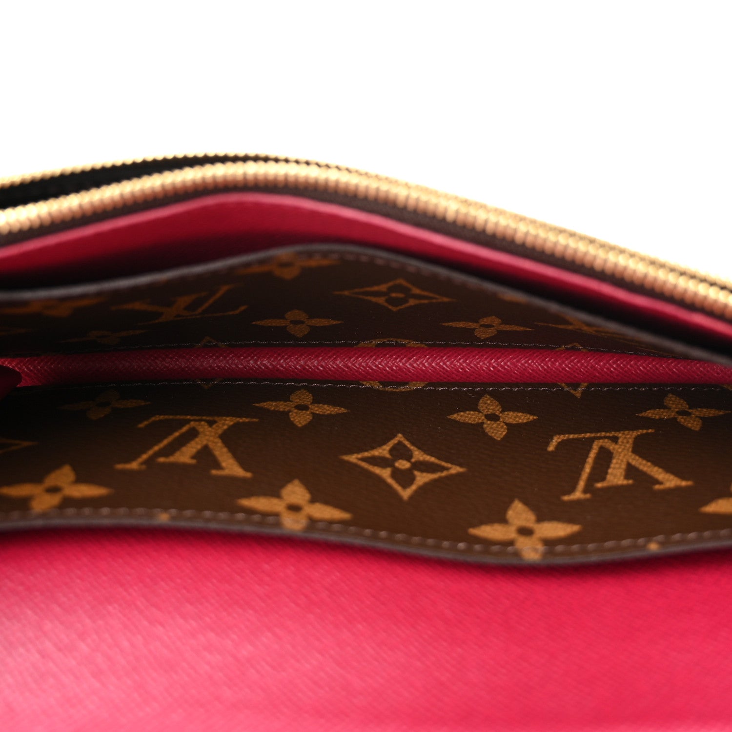 Louis Vuitton Monogram Emilie Wallet Fuchsia 5 of 6