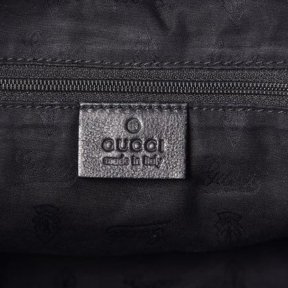 Gucci Guccissima Large New Ladies Web Hobo Black 8 of 18
