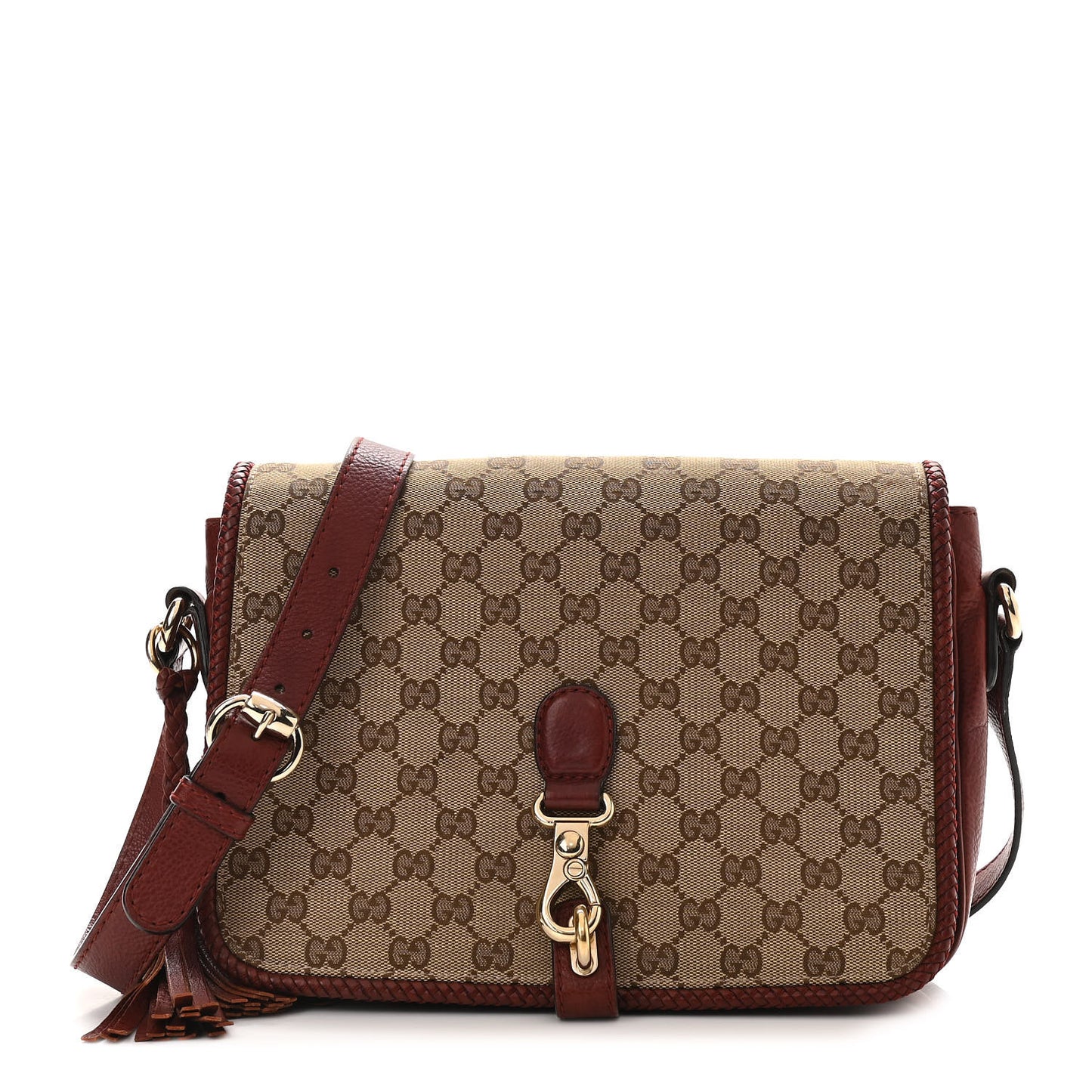 Monogram Medium Marrakech Flap Messenger Bag Red