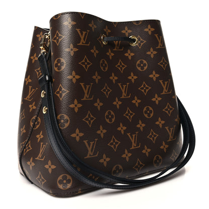 Louis Vuitton Monogram Neonoe MM Black 3 of 11