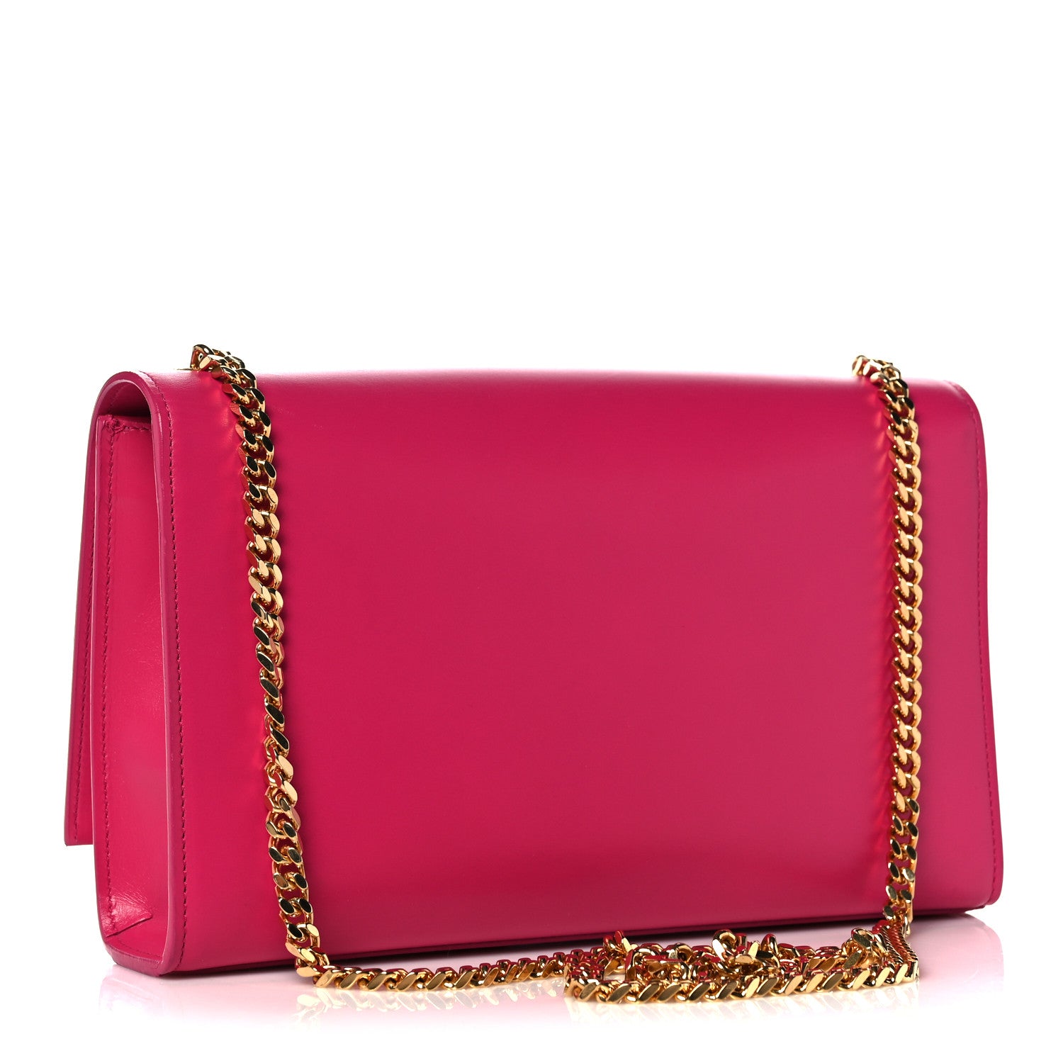 Saint Laurent Smooth Calfskin Medium Classic Monogram Kate Tassel Satchel Fuchsia 3 of 14