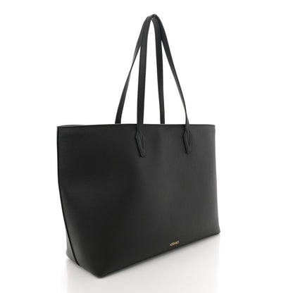 Versace Grained Calfskin La Medusa Tote Bag Black 4 of 11