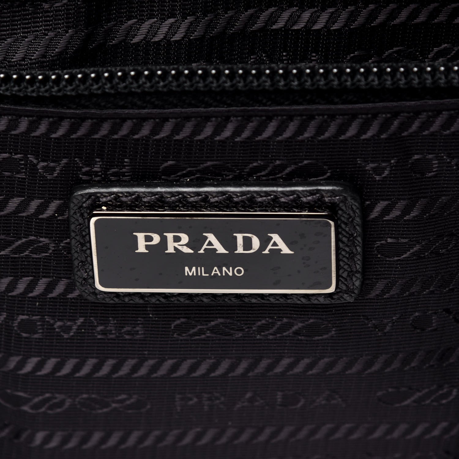 Prada Re-Nylon Saffiano Mens Backpack Black 6 of 9