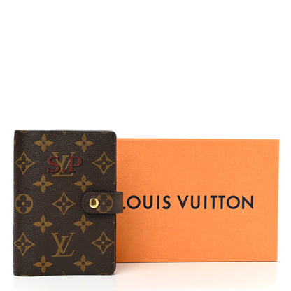 Louis Vuitton Monogram My LV Heritage Small Ring Agenda Cover Rouge Black 8 of 8